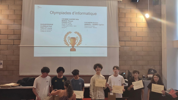 Olympiades d'Informatique en Première